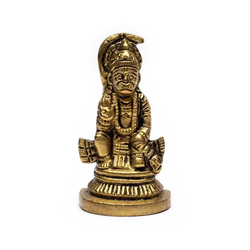 Hindu-Statue Dienstag Gott Hanuman -- 5,6x3cm
