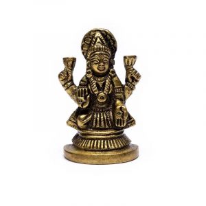 Hindu-Statue Freitag Göttin Laxmi -- 5.4x3.2cm