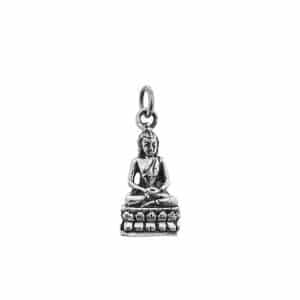 Geburtstags-Buddha-Anhänger/Amulett, Donnerstag, Silber