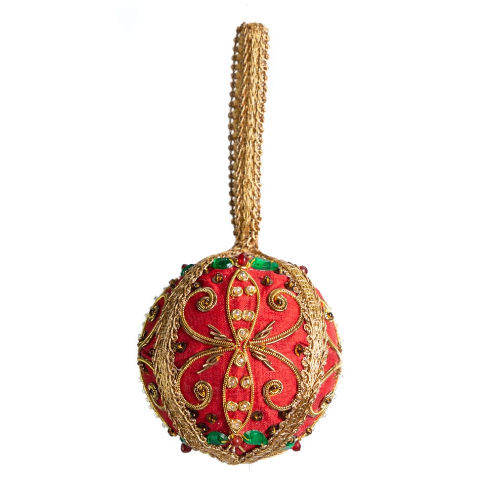 Anhänger Ornament Traditionelle Kugel Rot (15 cm)
