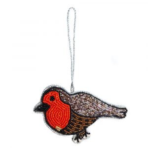 Anhänger Ornament Traditioneller Vogel (13 cm)