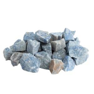 Roher Edelstein Blauer Quarz - 1000 Gramm