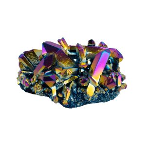 Roher Titan-Aurquarz Edelstein Cluster 60-90 mm