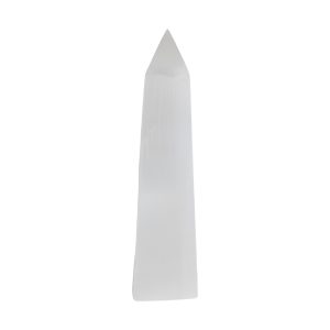 Edelstein Selenit Obelisk 20 cm