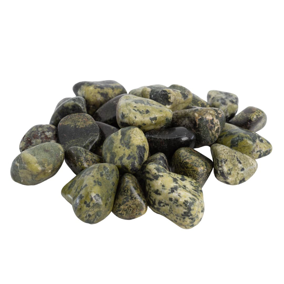 Edelstein Nefrit Jade Tumblestones AA Qualität - 1000 Gramm