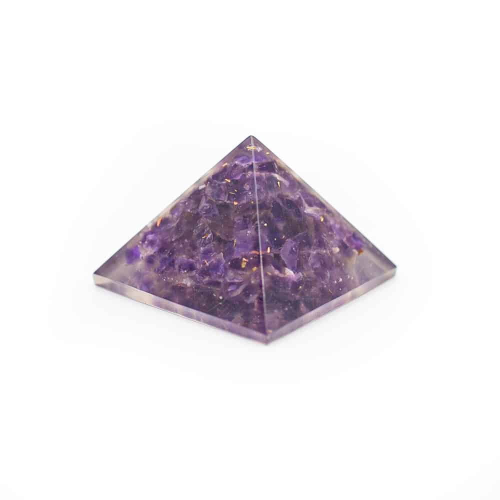 Siebtes Chakra violette Pyramide 