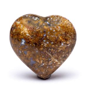 Herz Kuschelstein Stromatolith - 5 cm
