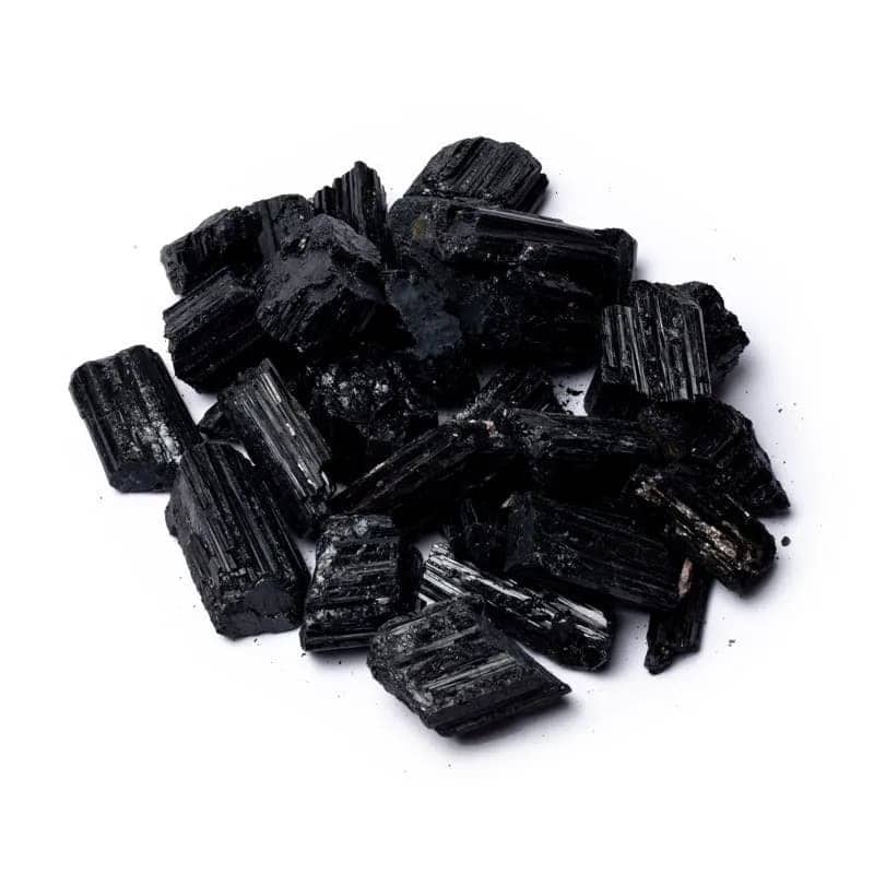 Roher schwarzer Turmalin -- ±1000g; ±4-6cm